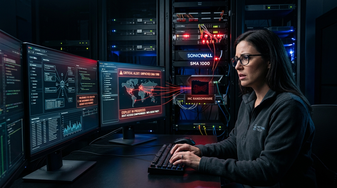 Cybersecurity News: SonicWall SMA 1000 Zero-Day Attacks